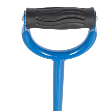 Μπαστούνι PREMIUM μπλε τετράποδο – κλειστή εργονομική λαβή