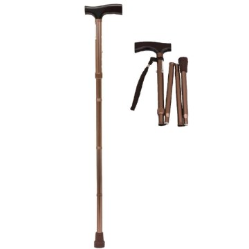 Μπαστούνι Αλουμινίου Μπρονζέ Σπαστό