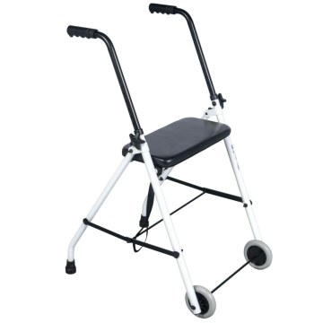 Rollator Δίτροχο Πτυσσόμενο MOBIAK με Κάθισμα & Ρύθμιση Ύψους (136kg) 