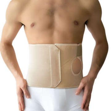 Ζώνη Κολοστομίας 2 τεμαχίων με οπή 7–8cm (Ύψος 20cm) 