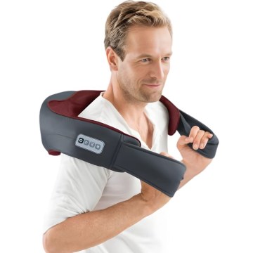 Beurer MG 151 3D Shiatsu Massager Belt with Heat, 8 Heads