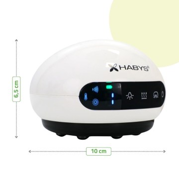 HABYS AirBubble Ηλεκτρική Συσκευή Μασάζ με Βεντούζα 4 σε 1, Κόκκινο Φως, μαγνητικά στοιχεία Θέρμανση