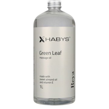 Λάδι Μασάζ Πράσινο Τσάι HABYS, 1000 ml