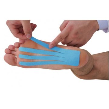 Επίδεσμος κινησιοθεραπείας Kinesiology tape Nasara 5cm x 5m 