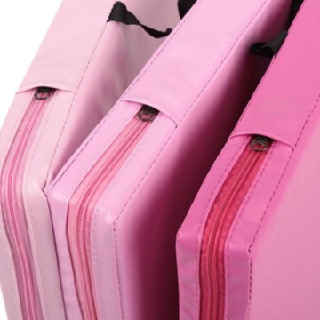 Πτυσσόμενο Στρώμα Γυμναστικής 180x60x5cm (EPE), Ροζ