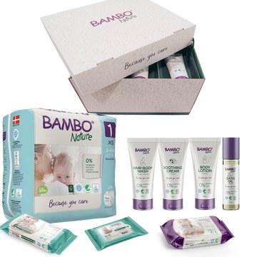 Bambo Nature Gift Box Gold