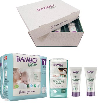 Bambo Nature Gift Box Silver