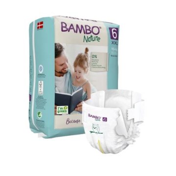 Οικολογικές Παιδικές Πάνες bambo nature 6 (16+kg XXL)