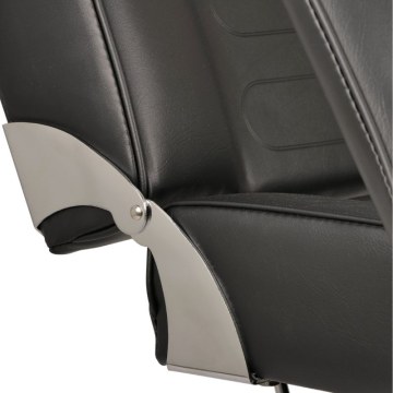 ARIA NERO Beauty Chair fully reclining function with Trays Black Aveno Life