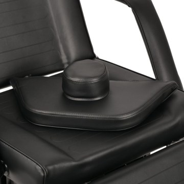 ARIA NERO Beauty Chair fully reclining function with Trays Black Aveno Life