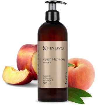 Habys Gaya Peach Harmony Λάδι Μασάζ 500ml