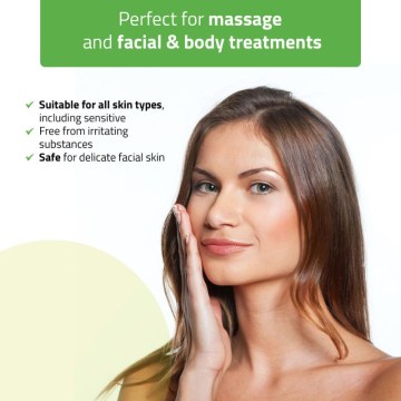 HABYS Nature Sweet Almond Λάδι Μασάζ 500ml με Αντλία