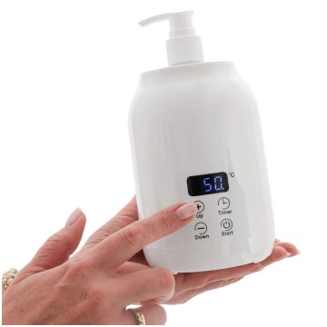Συσκευή Θέρμανσης Λαδιού Μασάζ με 2 Φιάλες 250ml, 30–65°C, 50W