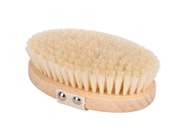 Dry Massage Brush - 100% Bleached Bristles, HABYS Dry Massage Brush - 100% Bleached Bristles, HABYS