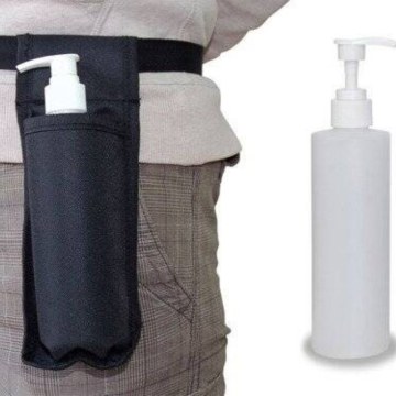 Pocket with the bottle for massage oil HABYS Pocket with the bottle for massage oil HABYS