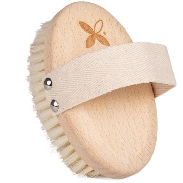 Dry Massage Brush - 100% Bleached Bristles, HABYS Dry Massage Brush - 100% Bleached Bristles, HABYS