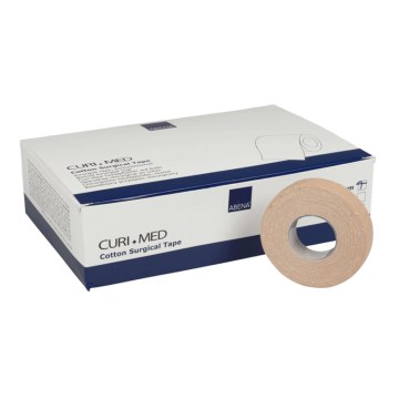 CuriMed Ταινία στερέωσης cotton (υφασμάτινη), 5cm X 9,14m, 6τμχ CuriMed Ταινία στερέωσης cotton (υφασμάτινη), 5cm X 9,14m, 6τμχ