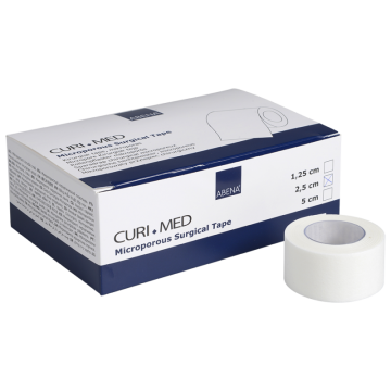 CuriMed Ταινία στερέωσης microporous (χάρτινη), 2,5cm x 9,14m, 12τμχ CuriMed Ταινία στερέωσης microporous (χάρτινη), 2,5cm x 9,14m, 12τμχ
