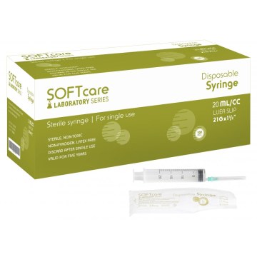 20cc G-21 Syringes with G-21 x 1 1/2 Needle  20cc G-21 Syringes with G-21 x 1 1/2 Needle