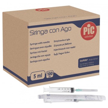 Pic 5cc G-23 sterile disposable syringes, Pic 5cc G-23 sterile disposable syringes,
