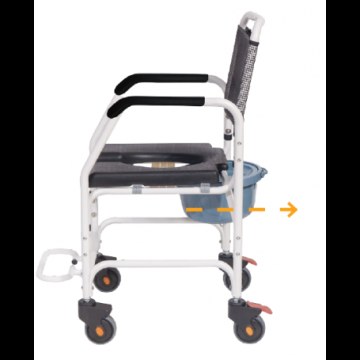 Wheelchair with Commode ASPER Wheelchair with Commode ASPER