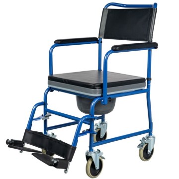 Αναπηρικό Αμαξίδιο GEMINI BLUE Με Δοχείο Αναπηρικό Αμαξίδιο GEMINI BLUE Με Δοχείο