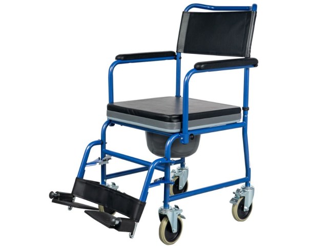 Αναπηρικό Αμαξίδιο GEMINI BLUE Με Δοχείο Αναπηρικό Αμαξίδιο GEMINI BLUE Με Δοχείο