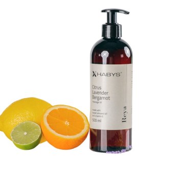 Habys Massage Oil Reya Citrus/Lavender/Bergamot Habys Massage Oil Reya Citrus/Lavender/Bergamot
