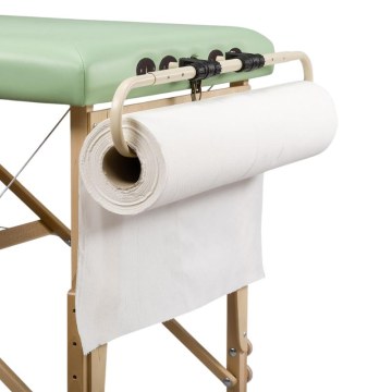 Paper Roll Holder for Wooden Massage Table HABYS Paper Roll Holder for Wooden Massage Table HABYS