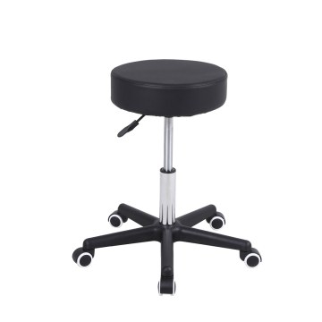 Rolling Stool – Adjustable Height – Black Rolling Stool – Adjustable Height – Black