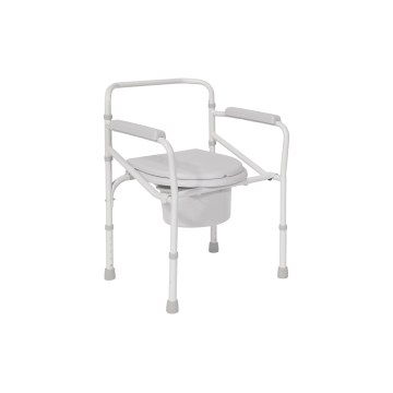 Folding Commode Chair Beige – MOBIAK 0804455 Folding Commode Chair Beige – MOBIAK 0804455