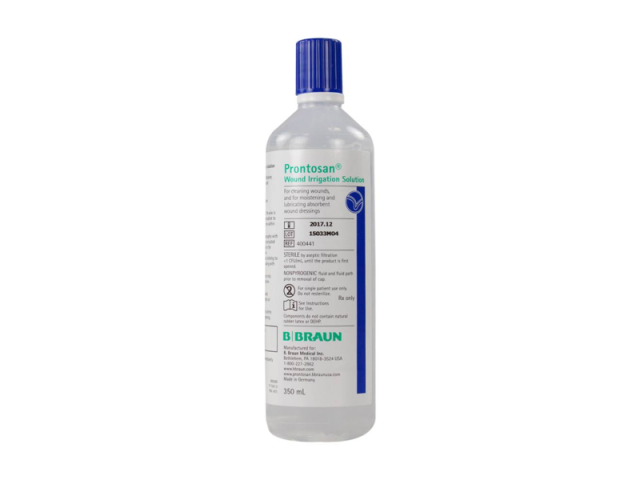 Prontosan Wound Irrigation Solution Διάλυμα περιποίησης Έλκων-Τραυμάτων 350ml B.Braun Prontosan Wound Irrigation Solution Διάλυμα περιποίησης Έλκων-Τραυμάτων 350ml B.Braun