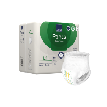 ABENA Pants L1, Πάνα Βρακάκι Ημέρας, 15 τεμάχια ABENA Pants L1, Πάνα Βρακάκι Ημέρας, 15 τεμάχια
