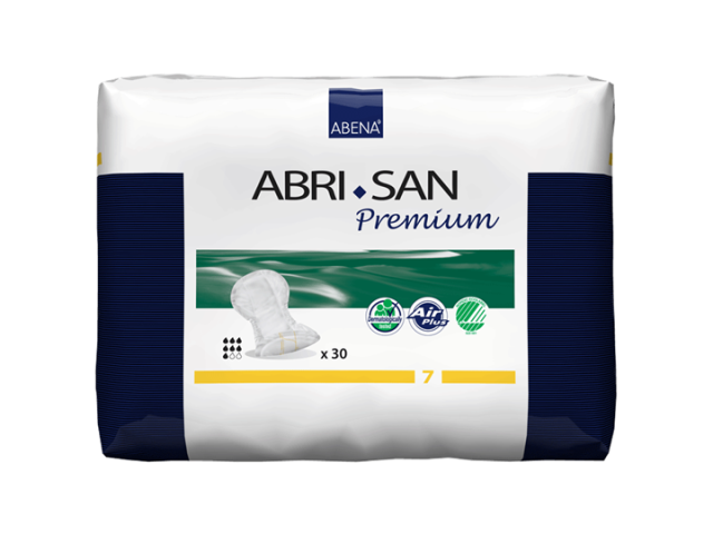 Abena Abri San Premium No7 Σερβιέτα Ακράτειας 30 Τεμάχια Abena Abri San Premium No7 Σερβιέτα Ακράτειας 30 Τεμάχια