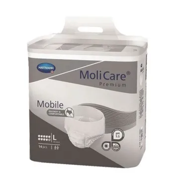 Hartmann MoliCare Premium Mobile Πάνα Βρακάκι 10 σταγόνες,14 τεμ. Hartmann MoliCare Premium Mobile Πάνα Βρακάκι 10 σταγόνες,14 τεμ.