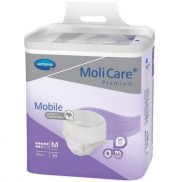 Βρακάκι Ακράτειας Νύχτας Hartmann MoliCare Mobile-Medium- 14τεμ. Βρακάκι Ακράτειας Νύχτας Hartmann MoliCare Mobile-Medium- 14τεμ.