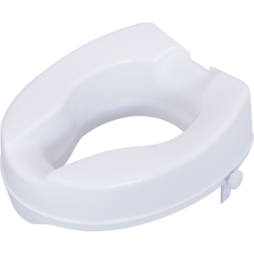 Toilet Seat Riser 10cm with Clamps Toilet Seat Riser 10cm with Clamps