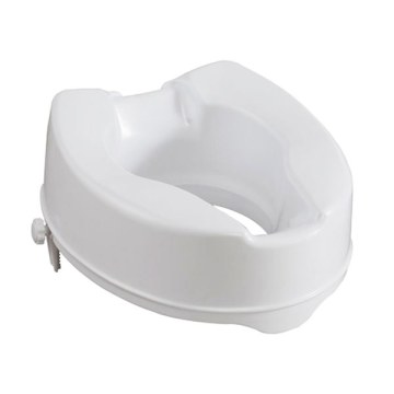 Raised Toilet Seat 15 cm with Side Clamps Raised Toilet Seat 15 cm with Side Clamps