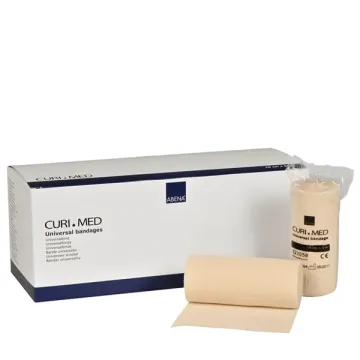 Curi-Med Elastic Bandage Universal, 10cm x 5m, 10 pcs. Curi-Med Elastic Bandage Universal, 10cm x 5m, 10 pcs.