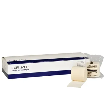 Curi-Med Elastic Bandage Universal, 4cm x 5m, 10 pcs Curi-Med Elastic Bandage Universal, 4cm x 5m, 10 pcs