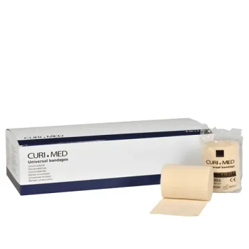 Curi-Med Universal Elastic Bandage, 6cm x 5m, 10 pcs Curi-Med Universal Elastic Bandage, 6cm x 5m, 10 pcs