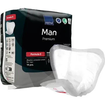 ABENA Man Pad Formula 0 Premium, 14pc ABENA Man Pad Formula 0 Premium, 14pc