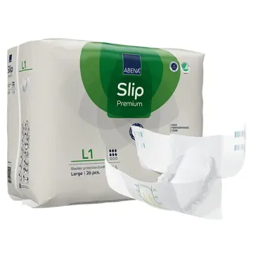 ABENA Slip Incontinence Pads L1 Premium, Night, 26pcs. ABENA Slip Incontinence Pads L1 Premium, Night, 26pcs.