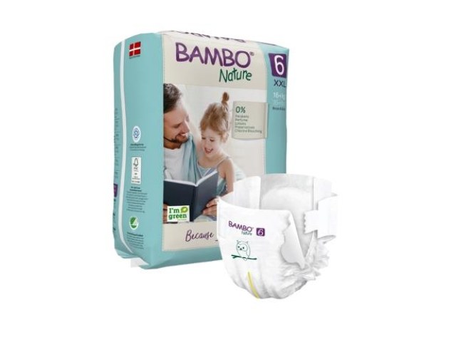 Οικολογικές Παιδικές Πάνες bambo nature 6 (16+kg XXL) Οικολογικές Παιδικές Πάνες bambo nature 6 (16+kg XXL)
