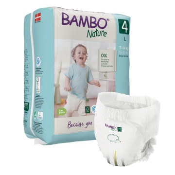 Οικολογική Παιδική Πάνα Βρακάκι Bambo Nature no4 (7-14kg) Οικολογική Παιδική Πάνα Βρακάκι Bambo Nature no4 (7-14kg)
